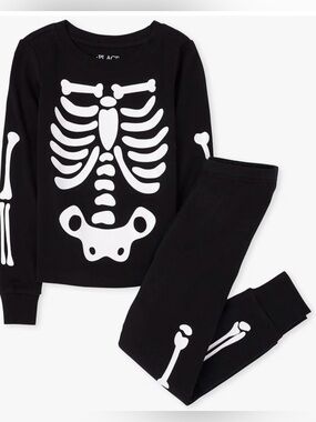 ♻️ Children’s Place: Glow in the dark Skeleton Pajama Set